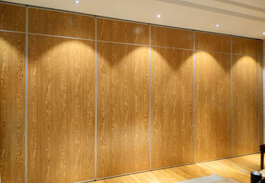 Izolacja akustyczna Hotel Przesuwane ściany działowe Od podłogi do sufitu System aluminiowy