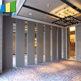 Aluminiowe ściany dźwiękochłonne Sale weselne Ścianki działowe przesuwne drzwi harmonijkowe do hotelu