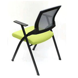 Ergonomiczny fotel biurowy z metalową ramą / Ergo Krzesło biurkowe składany personel