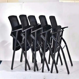 Ergonomiczny fotel biurowy z metalową ramą / Ergo Krzesło biurkowe składany personel