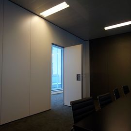 Aluminiowa automatyczna przesuwna sala konferencyjna Ściana działowa Ściana działowa