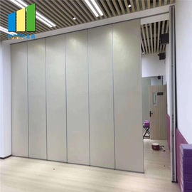 Aluminiowy profil Składany składany ręcznie przesuwane ściany działowe przesuwne do hotelu