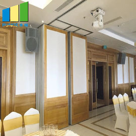 Składane drewniane działające ścianki działowe Dźwiękoszczelne ścianki działowe do restauracji