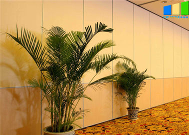 Melamina Dekoracyjne dźwiękoszczelne ruchome ściany działowe do hotelowej sali bankietowej