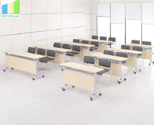 Ebunge Office Meeting Training Składany stół szkolny Składane biurko z kółkami
