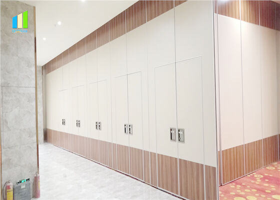 Izolacja akustyczna Zdejmowany panel akustyczny Ruchoma aluminiowa przesuwna ściana działowa do pokoju konferencyjnego