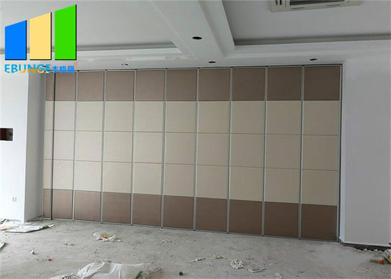 Aluminiowa rama dźwiękoszczelna składane ścianki działowe do sali szkoleniowej w biurze
