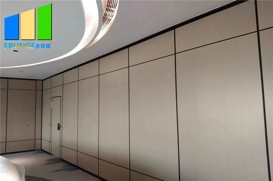 Składane dźwiękoszczelne ścianki działowe ze stopu aluminium do sali konferencyjnej