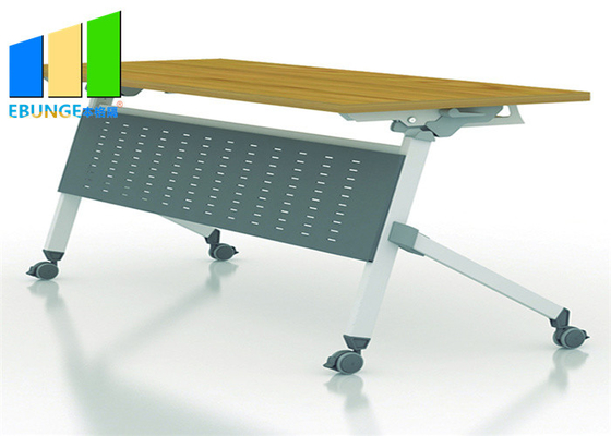 Meble biurowe i biurko szkolne Składany składany stół szkoleniowy z kółkami