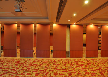 Commercial Hotel Restaurant Movable Partition Wall / Folding Room Dividers